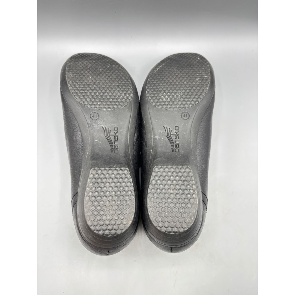 Dansko Womens Shoes 41‎ Franny Loafer Black Leather  Comfort Shoes - Picture 7 of 8